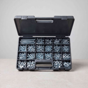 Machine Screw and Nut Assortment, 500 Piece