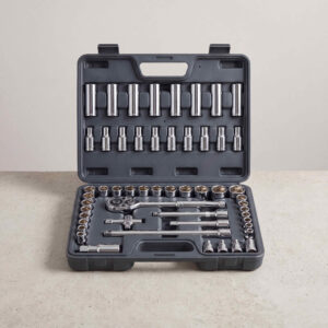 Socket Set, 3/8 in Drive, 56 Piece